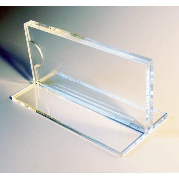 Suport etichete, Crystal, tip T, 140x70mm